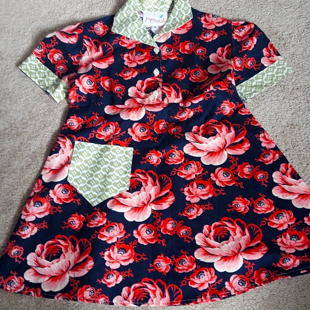 Hopscotch size 5 girls dress. New. Can ship asap